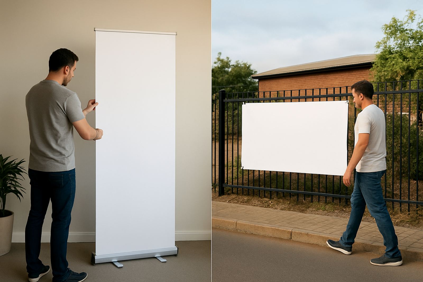 Indoor Or Outdoor Banners